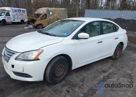 2014 Nissan Sentra Fe+ S/Fe+ Sv/S/Sl/Sr/Sv from USA, damaged, VIN 3N1AB7AP3EY295968